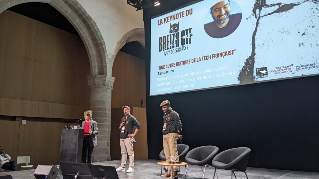 keynote lors du Breizh CTF 2024, organisé par Bretagne Développement Innovation