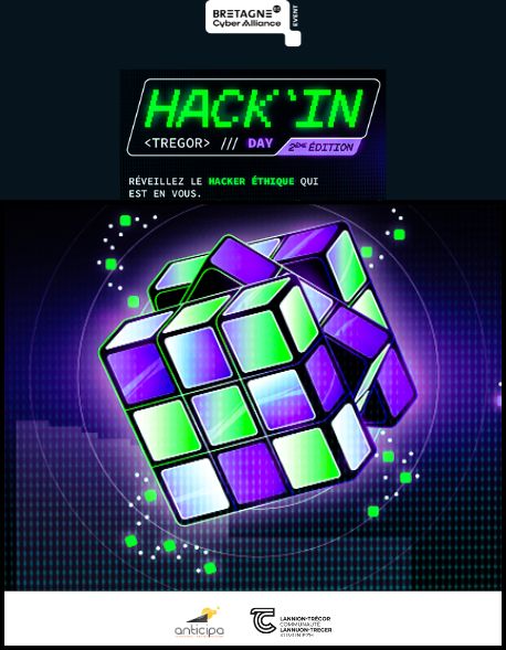 affiche de l'événement Hack'In Trégor