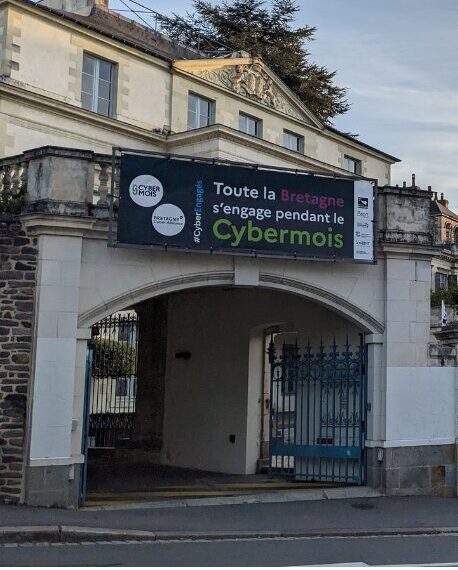 lancement du cybermois 2025 à l'hôtel de courcy de la Région Bretagne à Rennes