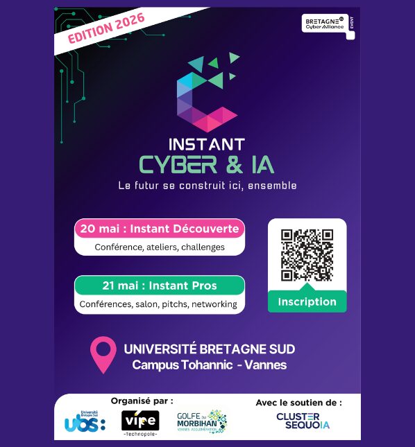 affiche de l'événement Instant cyber & IA 2026