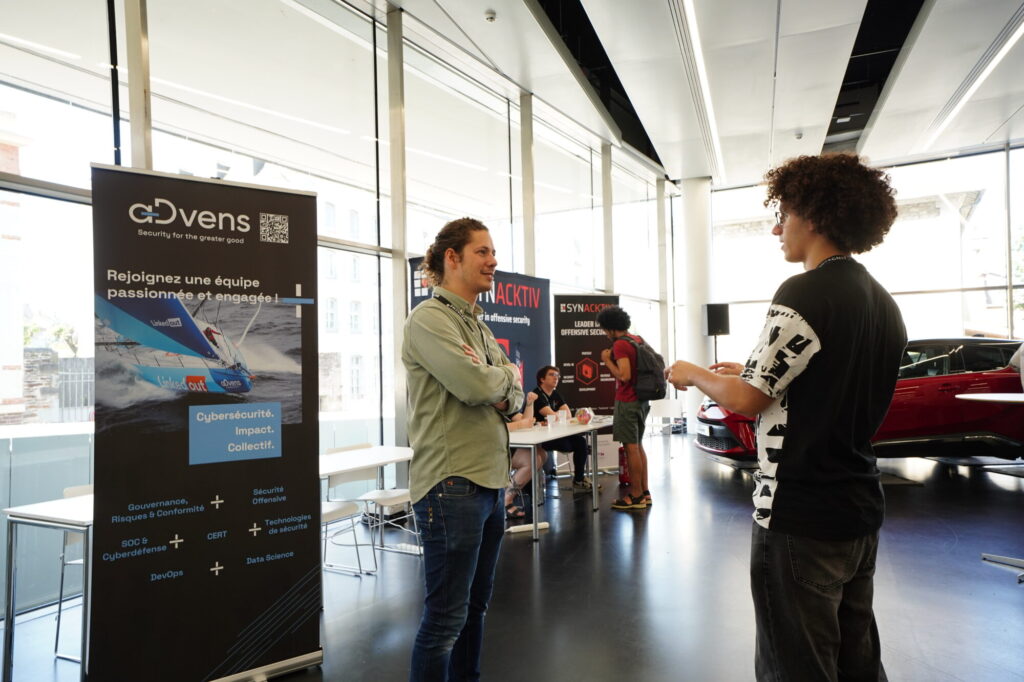 Coin des sponsors au BreizhCTF 2026